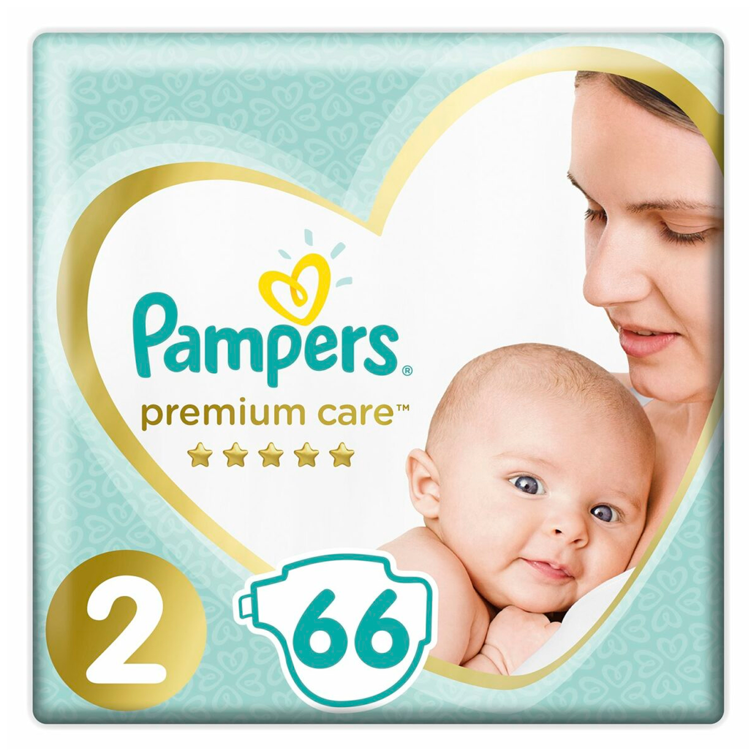 Подгузники Pampers Premium Care Mini 66 шт.