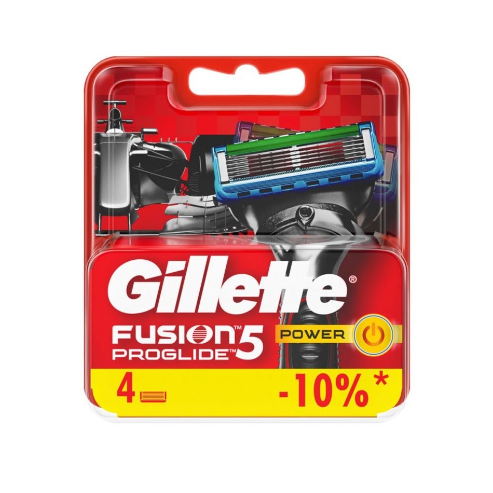 Сменные кассеты для бритья "Gillette", 4 шт.0