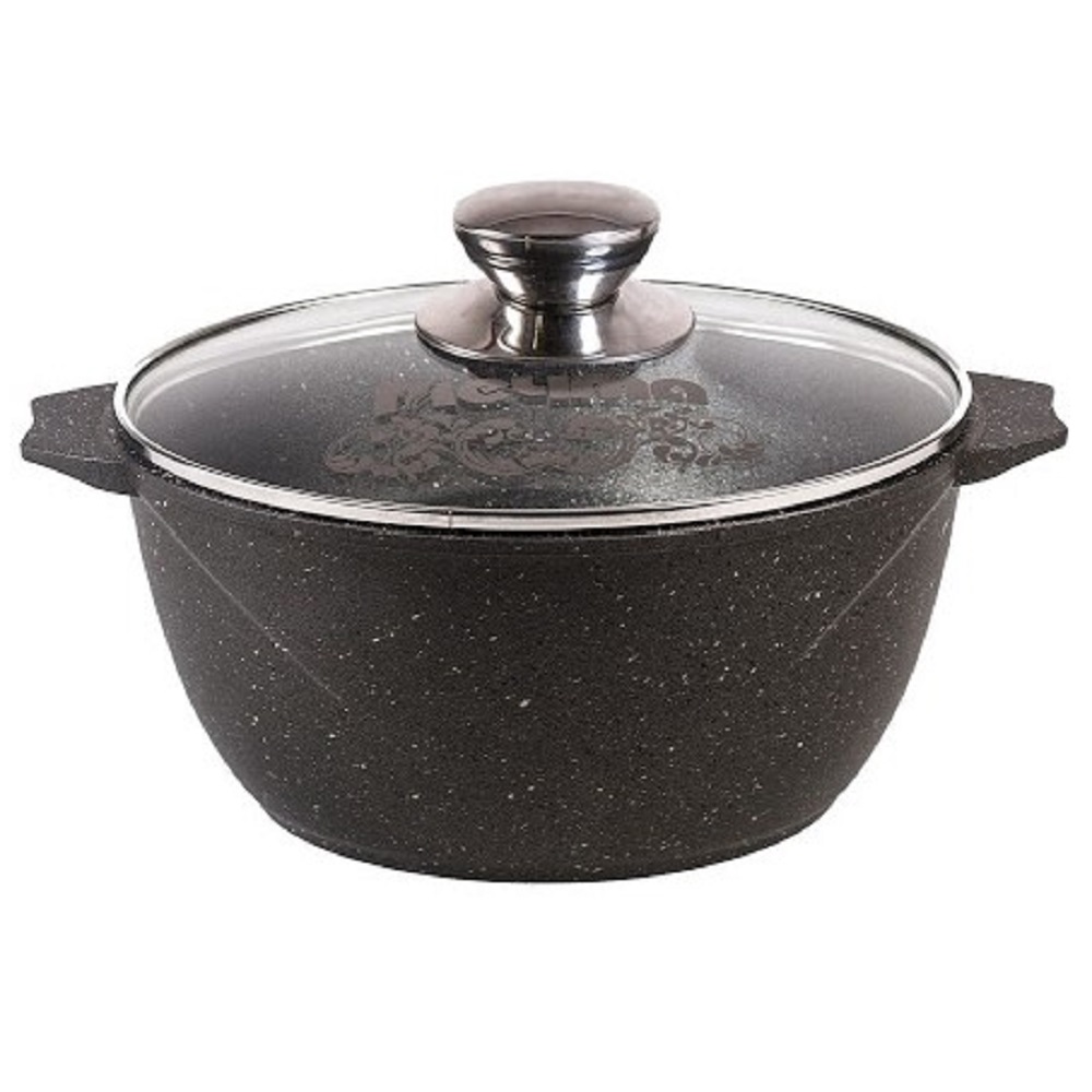 Кастрюля 4 л. № 44802 АП Гранит black