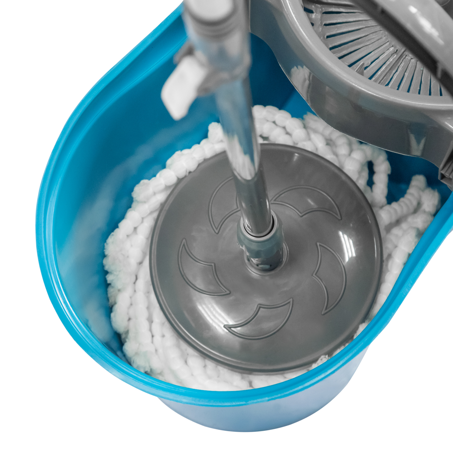 Ведро со шваброй 14 л. №BU116 (пластиковое)5