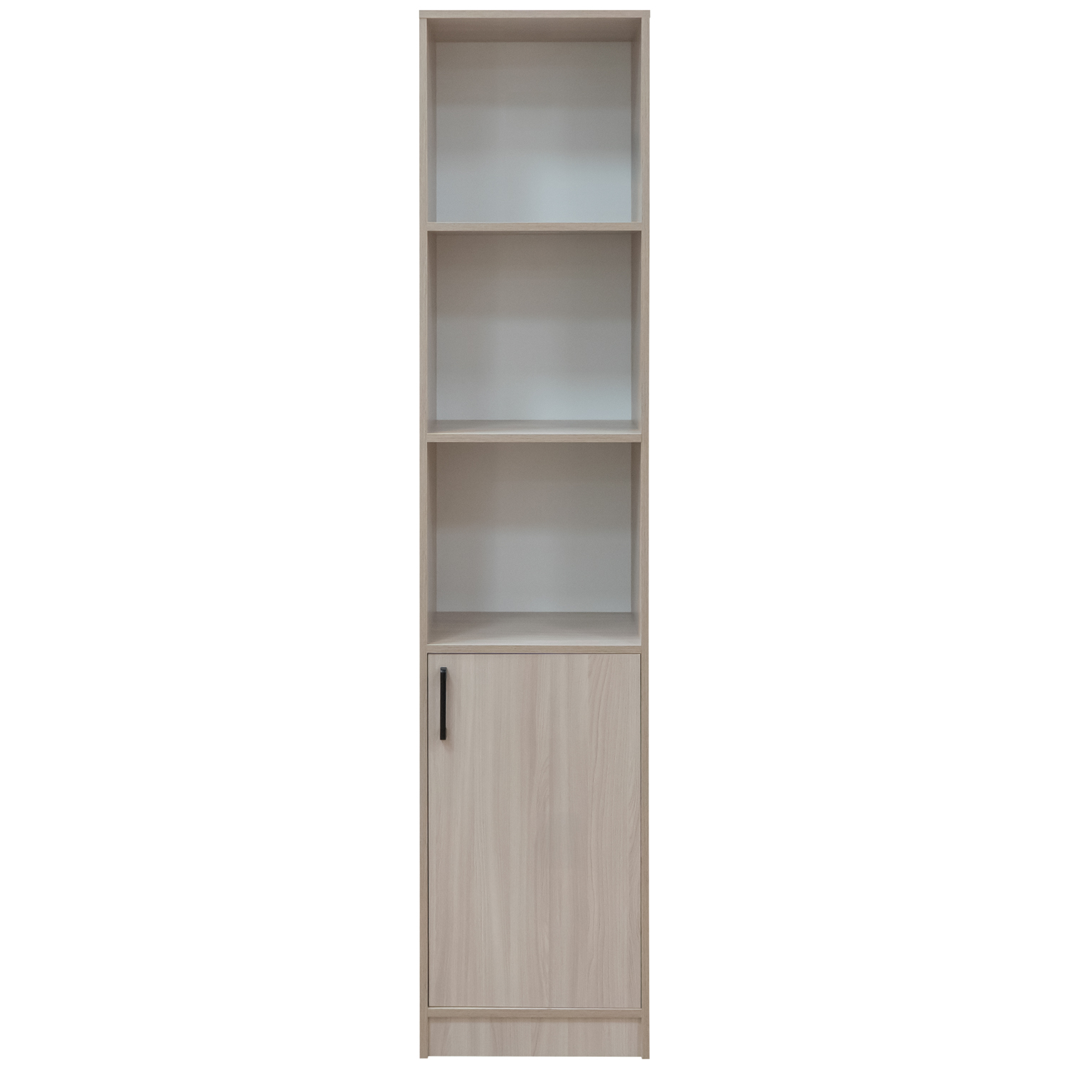 Стеллаж узкий полузакрытий "КУЛ-121" (ясен шимо светлый) (М-Узб)1