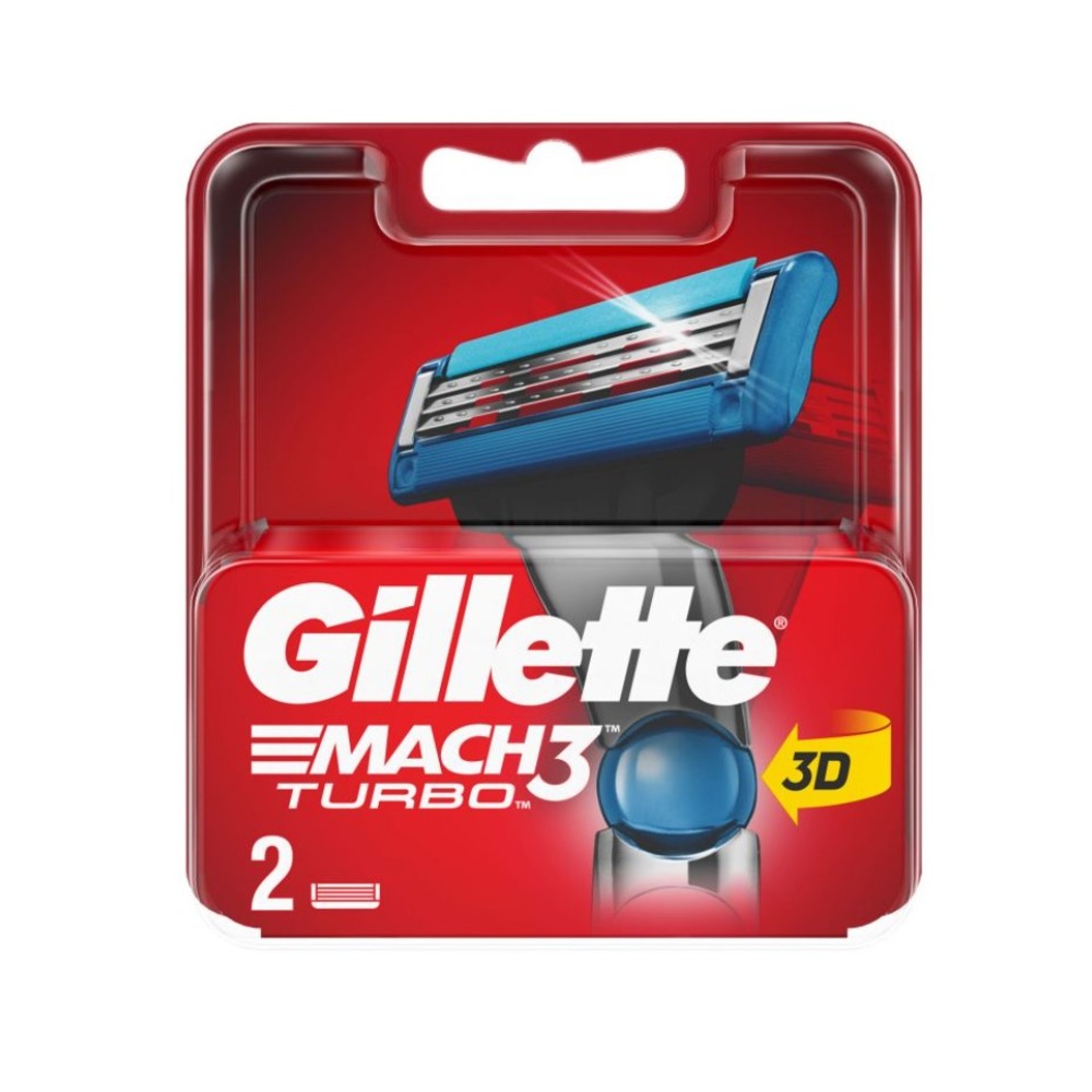 Сменные кассеты для бритья "Gillette", 2 шт.2