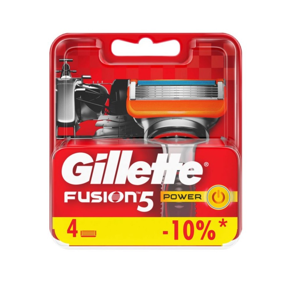 Сменные кассеты для бритья "Gillette", 4 шт.