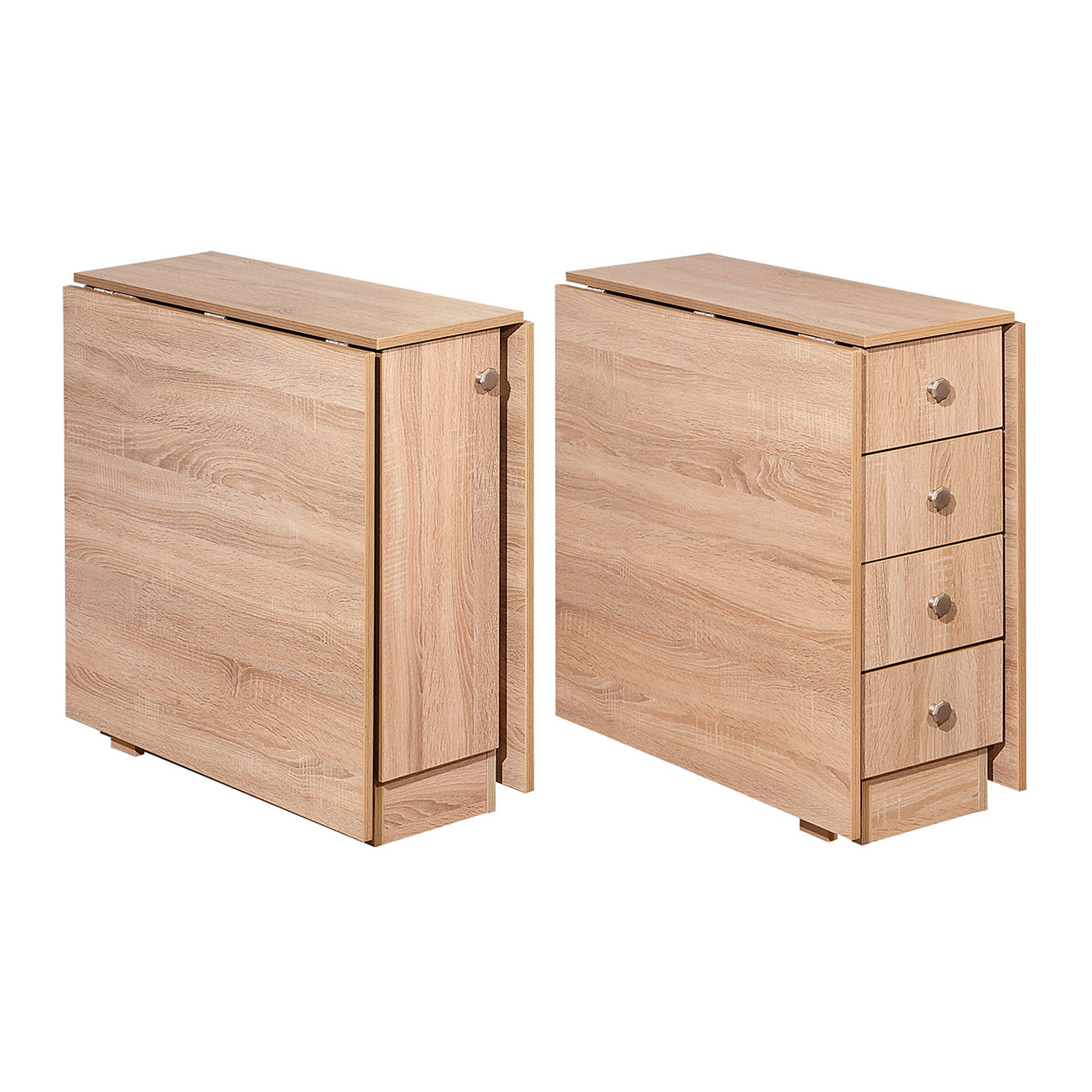 Стол-книжка с ящиками №1460 (дуб сонома)0