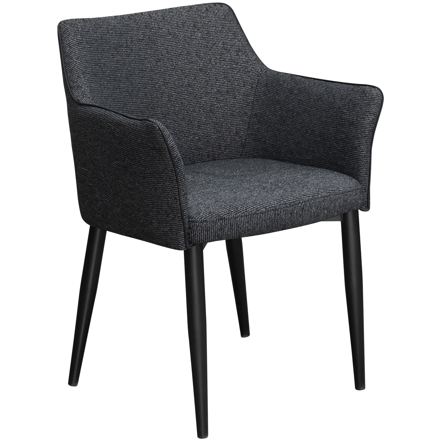 Стул DC-550 "Techno Fabric MJ23377-3" (серо-графитовый) (ВИ)