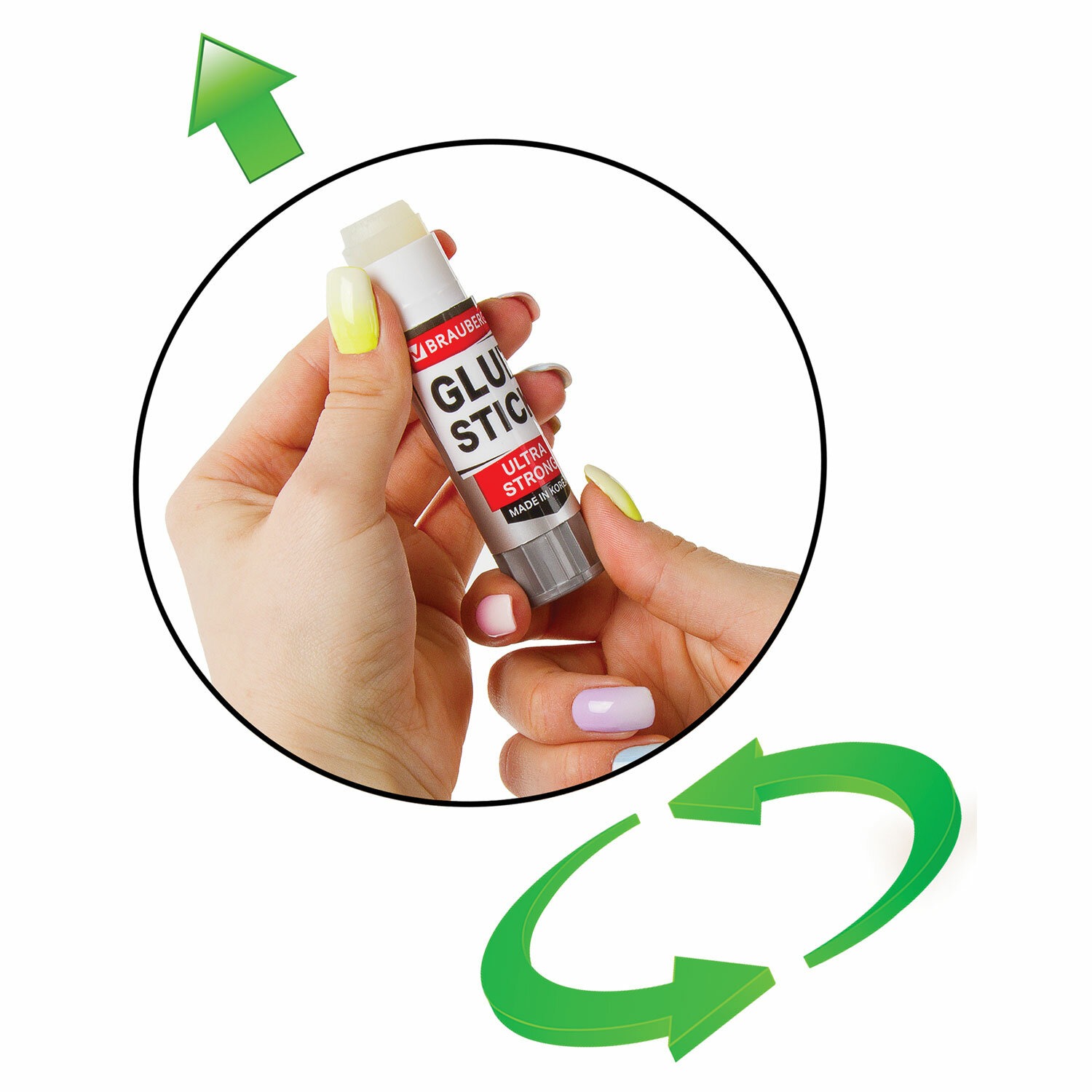 Клей-карандаш BRAUBERG ULTRA STRONG, УСИЛЕННАЯ ФОРМУЛА, 15 г, ЮЖНАЯ КОРЕЯ, 2295451