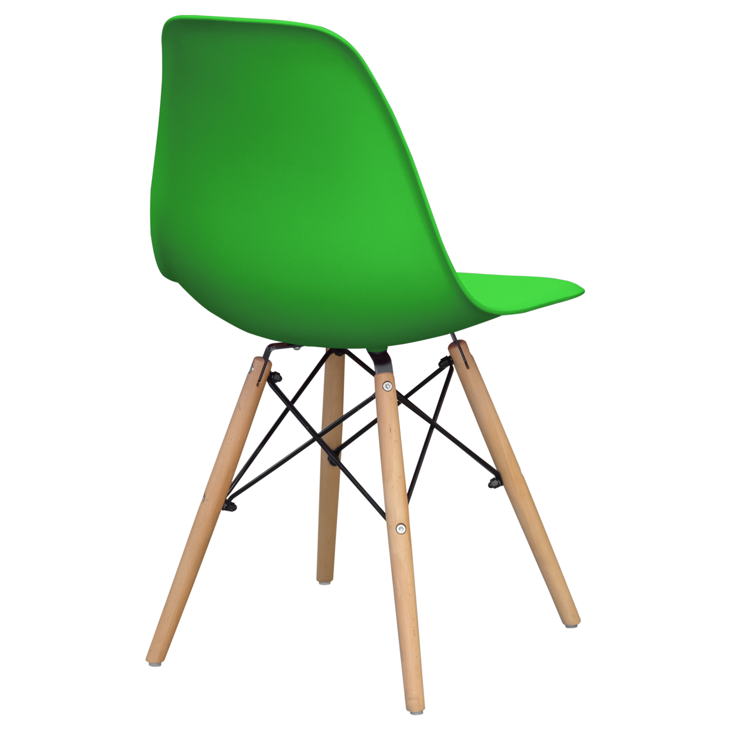 Стул пластиковый "C06" (зелёный)2