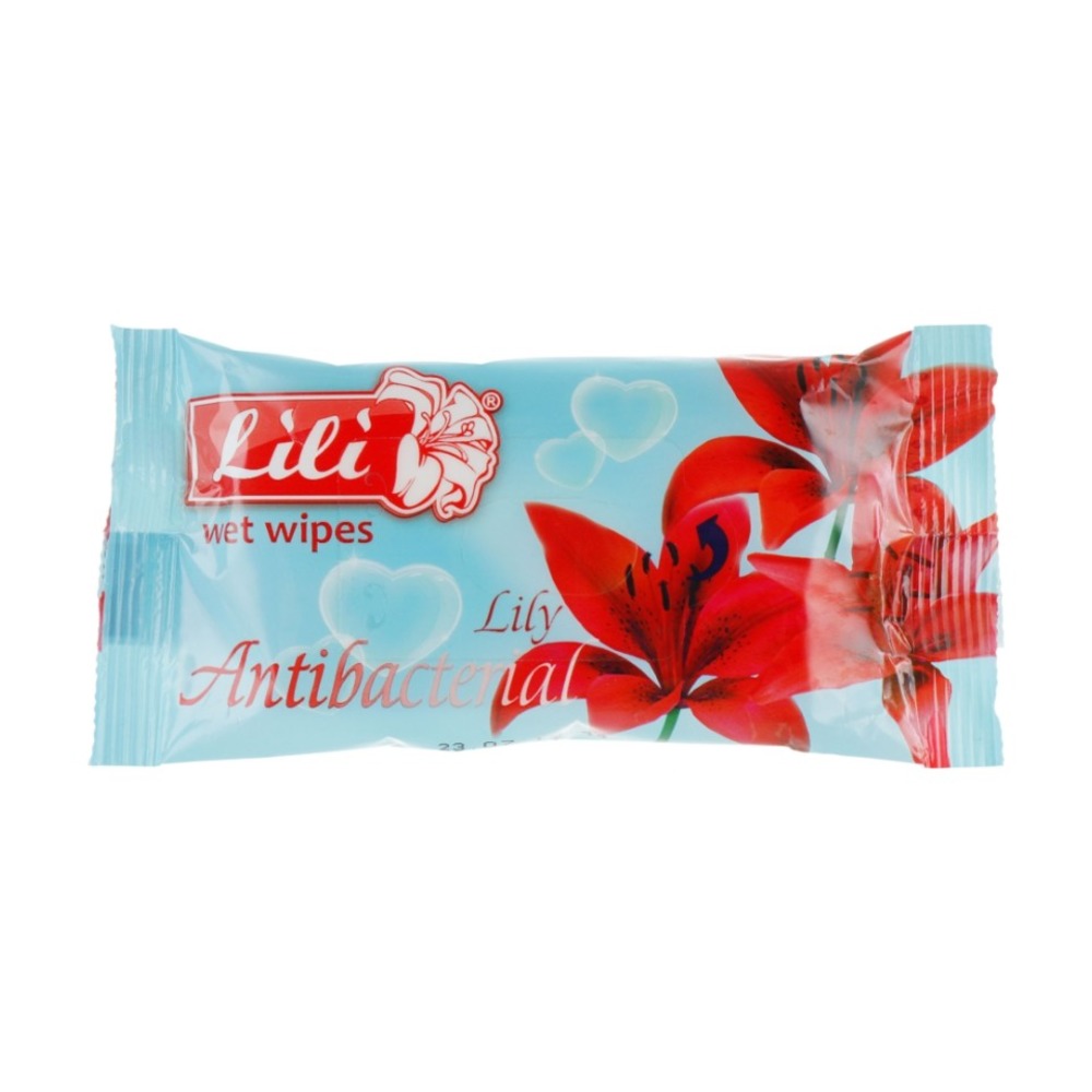 Салфетки влажные "ТМ Lili. Антибактериальные", 15 шт.3