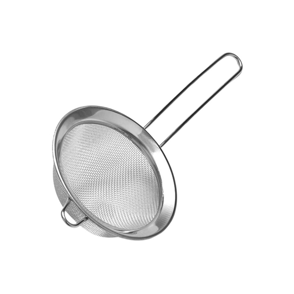 Сито с одной ручкой 7,5 см. из нержавеющей стали