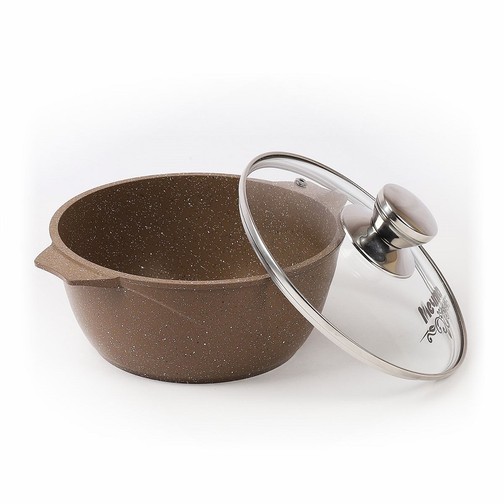Кастрюля 4 л. № 44806 АП Гранит brown