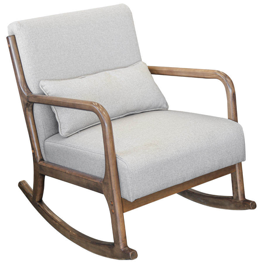 Кресло-качалка "B163 cute-3" (бежевый) (ВИ)