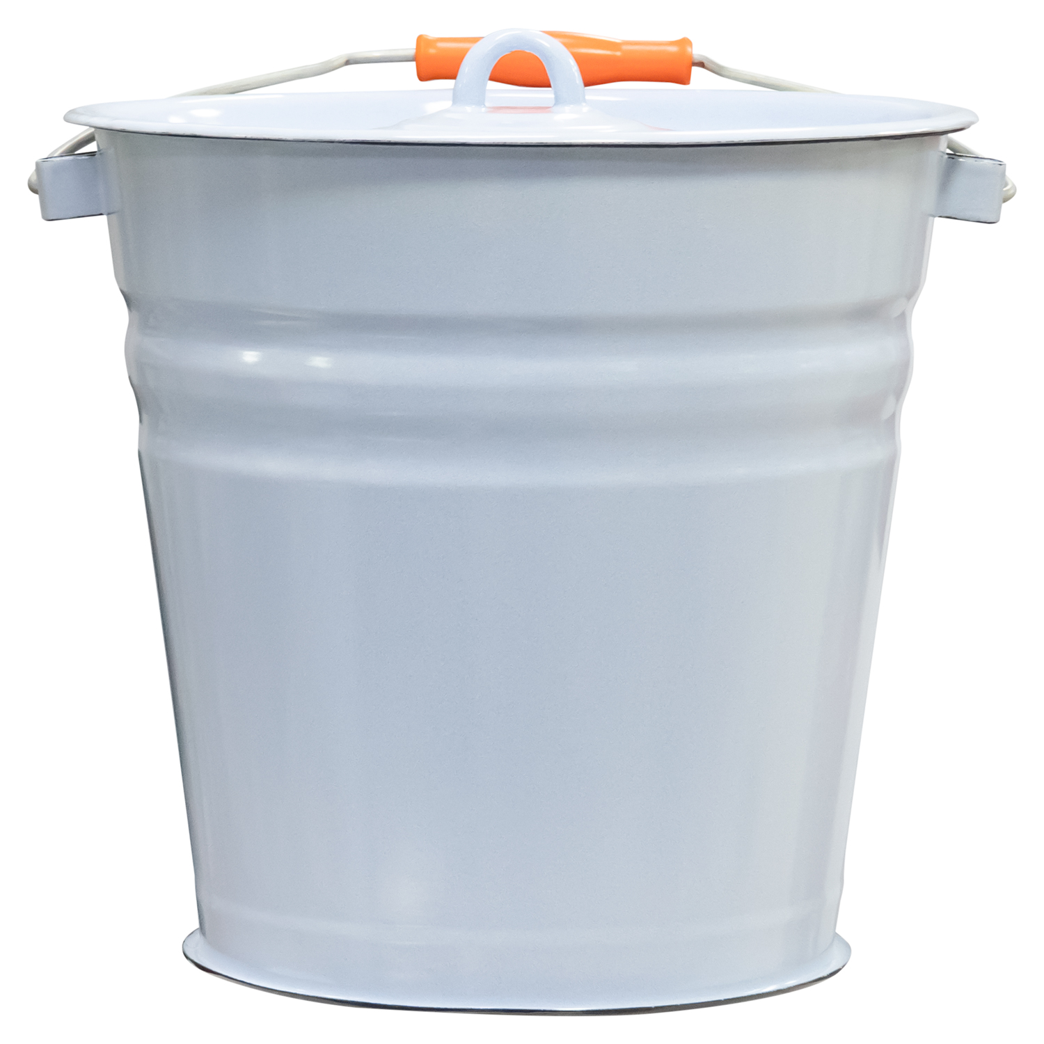 Ведро с крышкой 12 л цилиндр №75 (Узб)