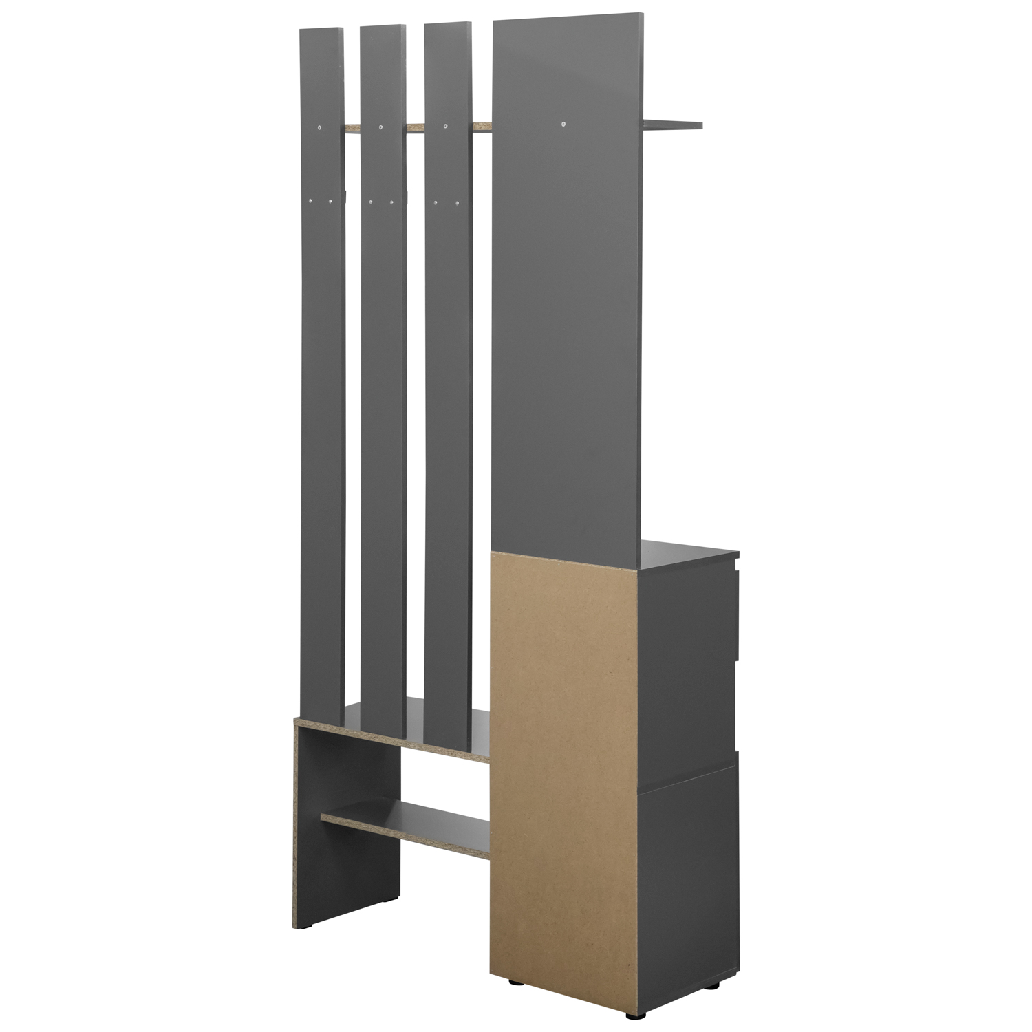 Прихожая МС "Денвер" №00-00111516 (графит серый) (РФ)3