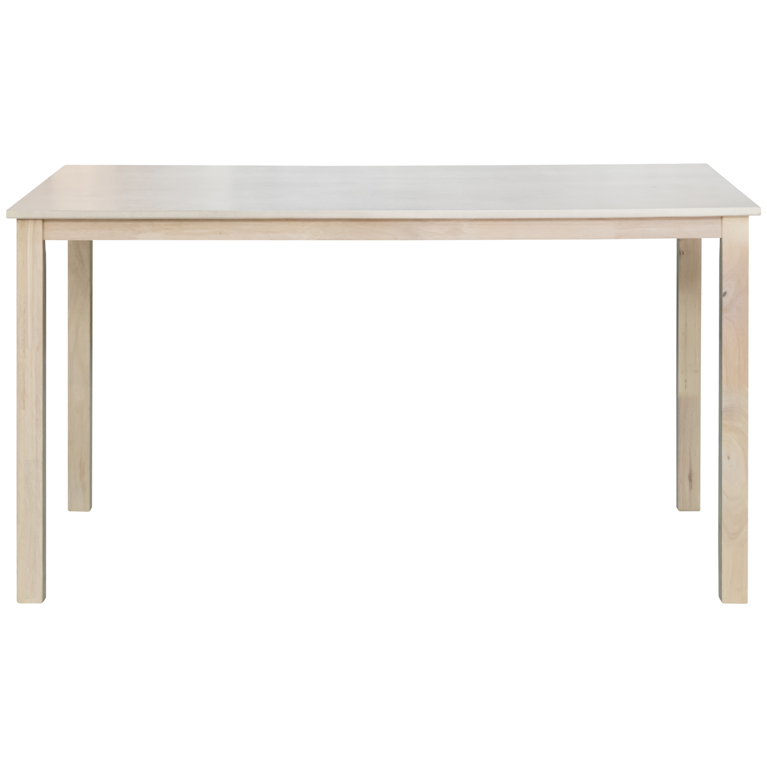 Комплект мебели: стол + 6 стульев №B2 (выбеленный/темно-коричневый) (Малайзия)5