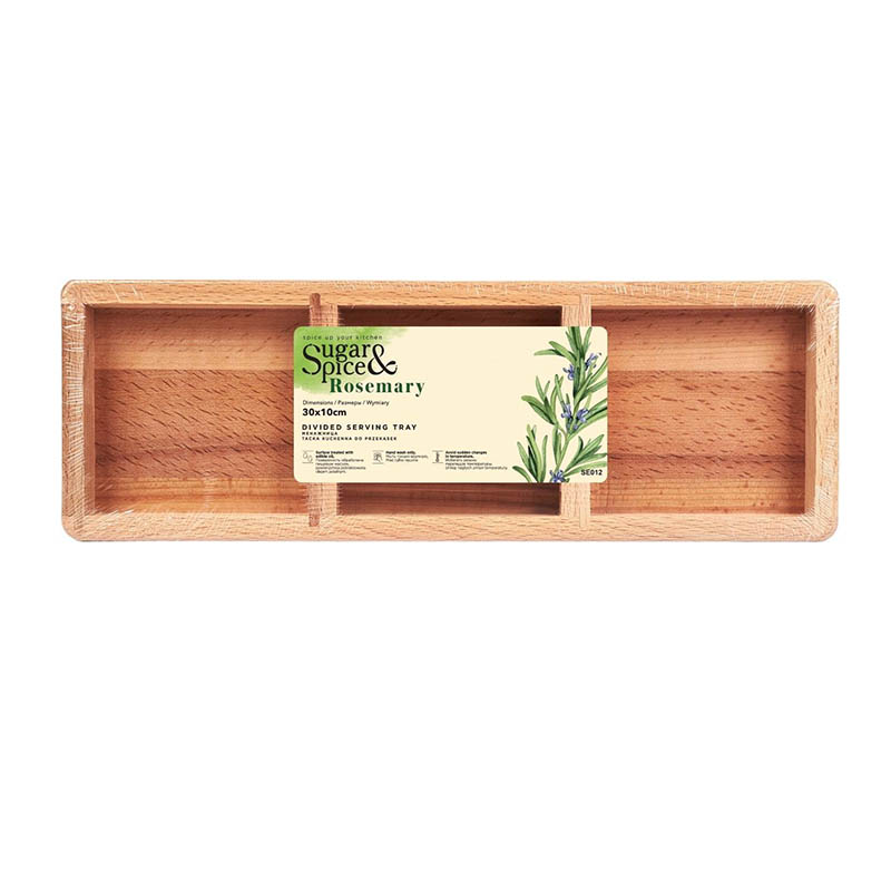 Менажница Sugar&Spice "Rosemary" 30*10 см. прямоугольная, деревянная №SE1056