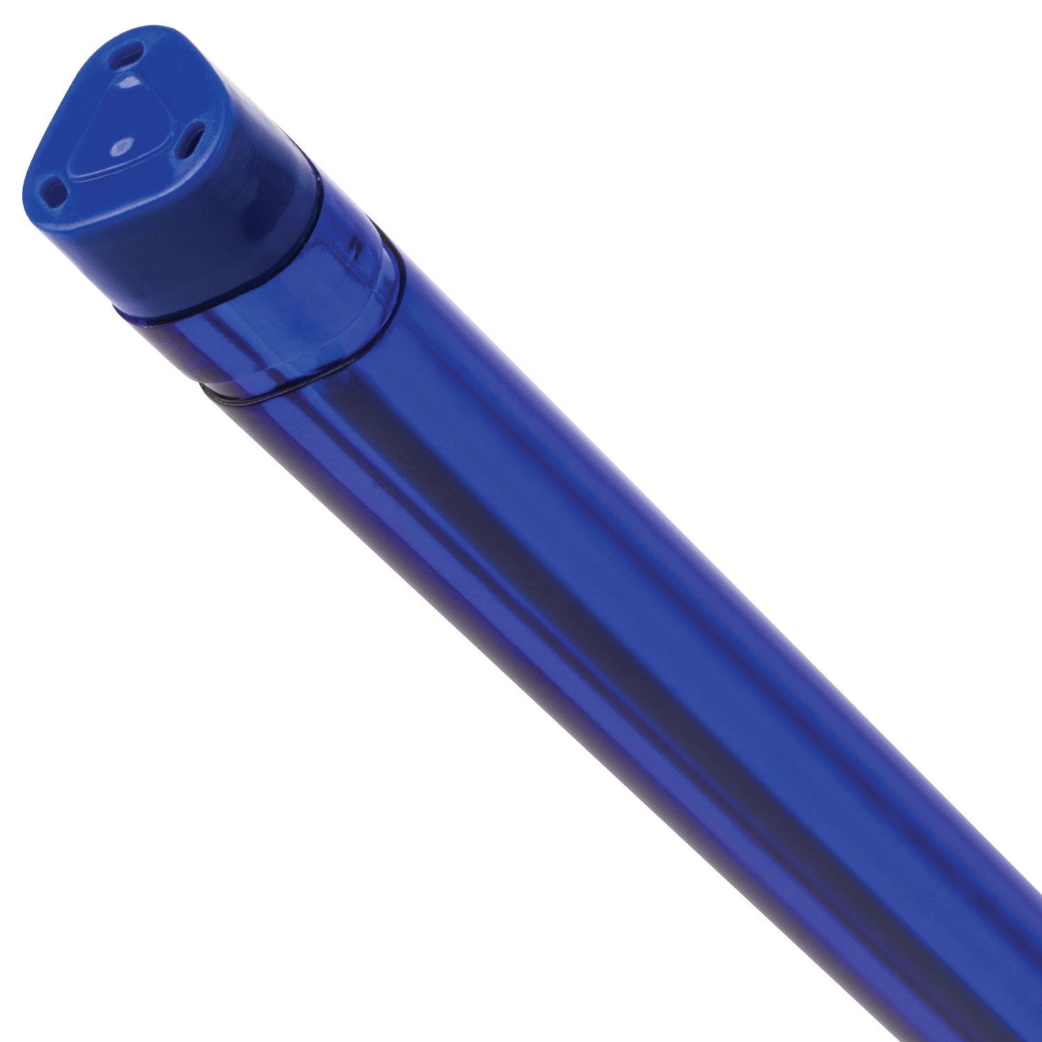 Ручка шариковая масляная BRAUBERG "Marine", СИНЯЯ, корпус тонированный синий, узел 0,7 мм, линия письма 0,35 мм, 1427091