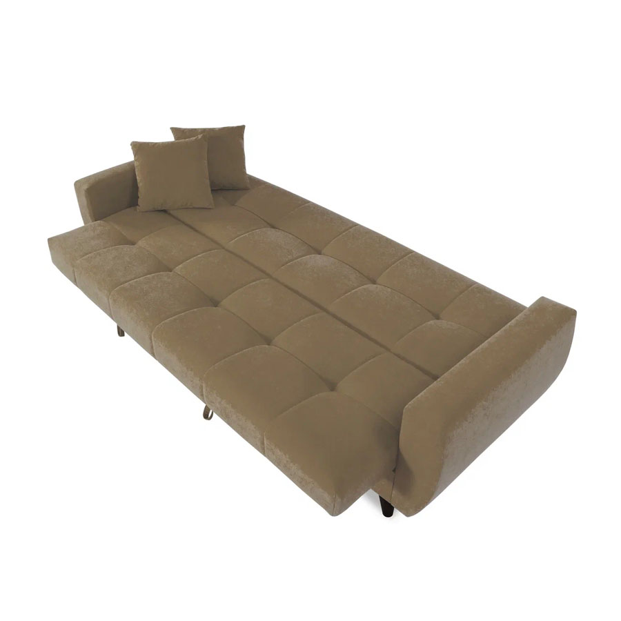 Диван "Бетти 2" (2360*880*960 мм.) серый велюр2