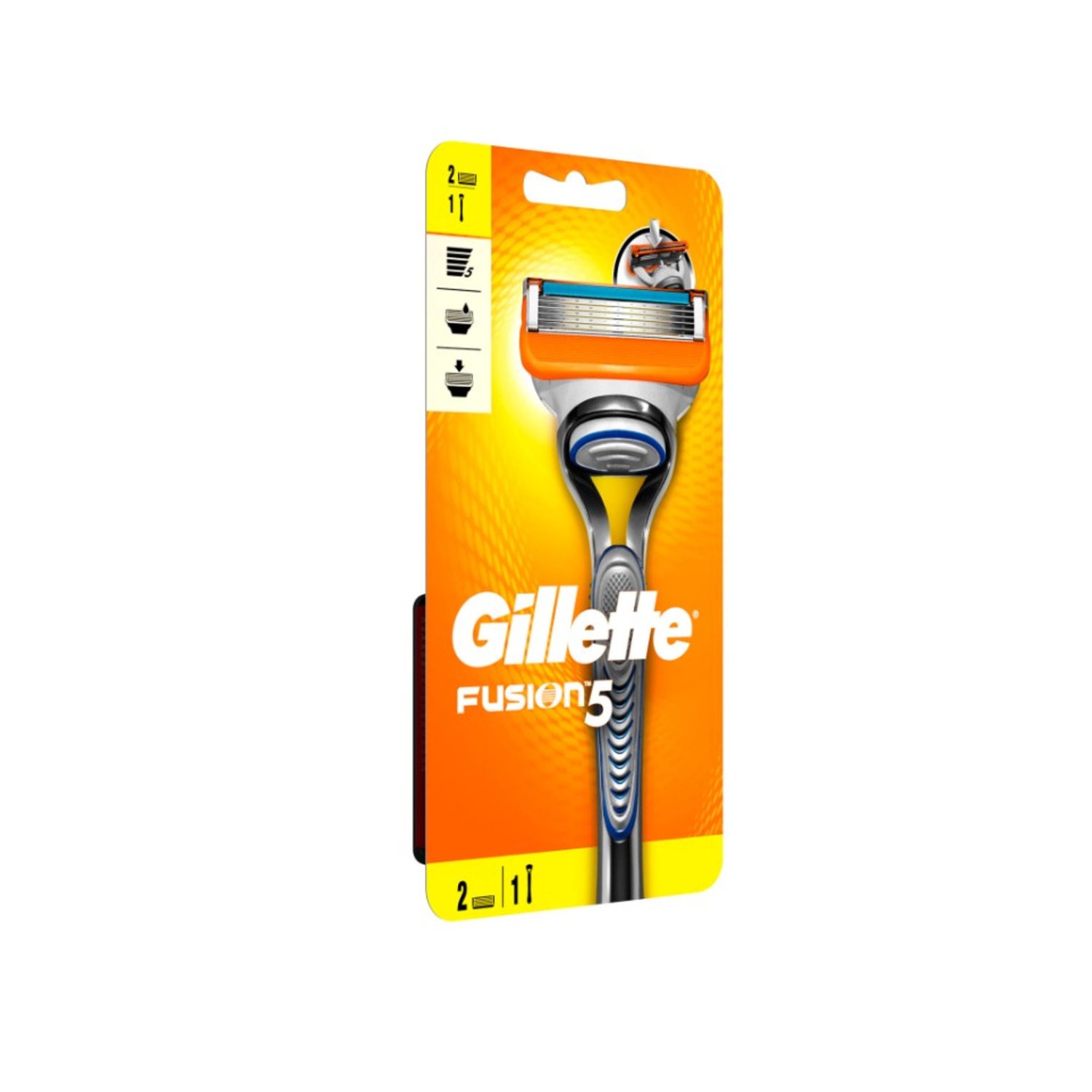 Бритва + 2 сменные кассеты "Gillette"