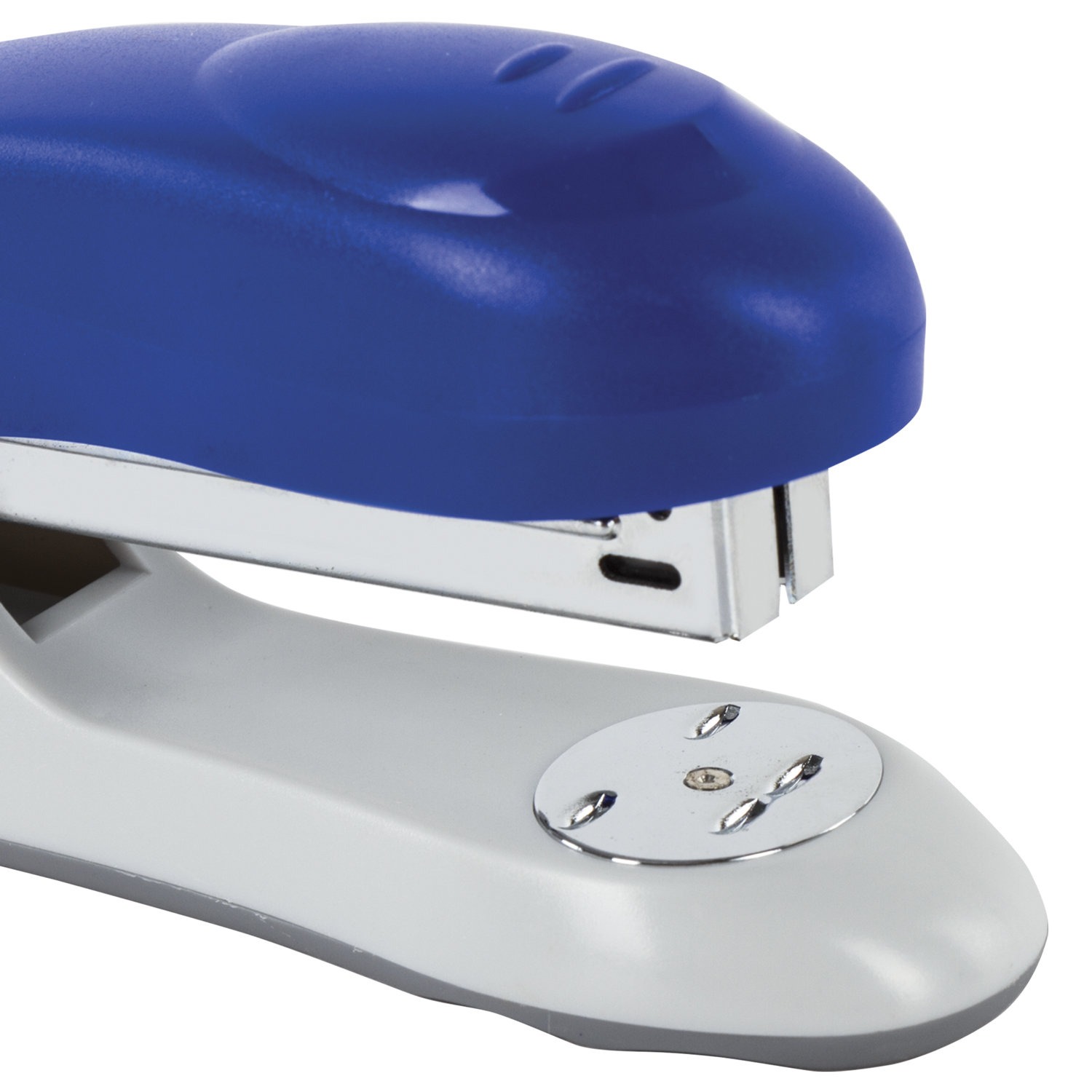 Степлер №24/6, 26/6 BRAUBERG "Original", до 25 листов, синий, 2225340