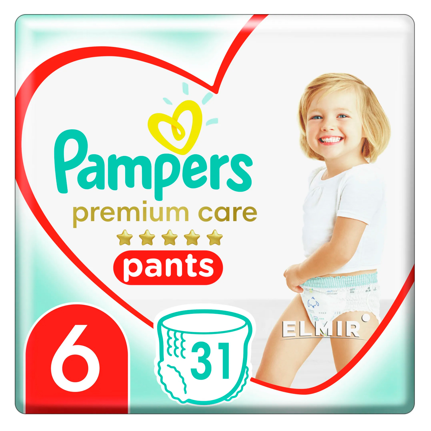 Подгузники-трусики Pampers Premium Care Pants Extra Large 31 шт.