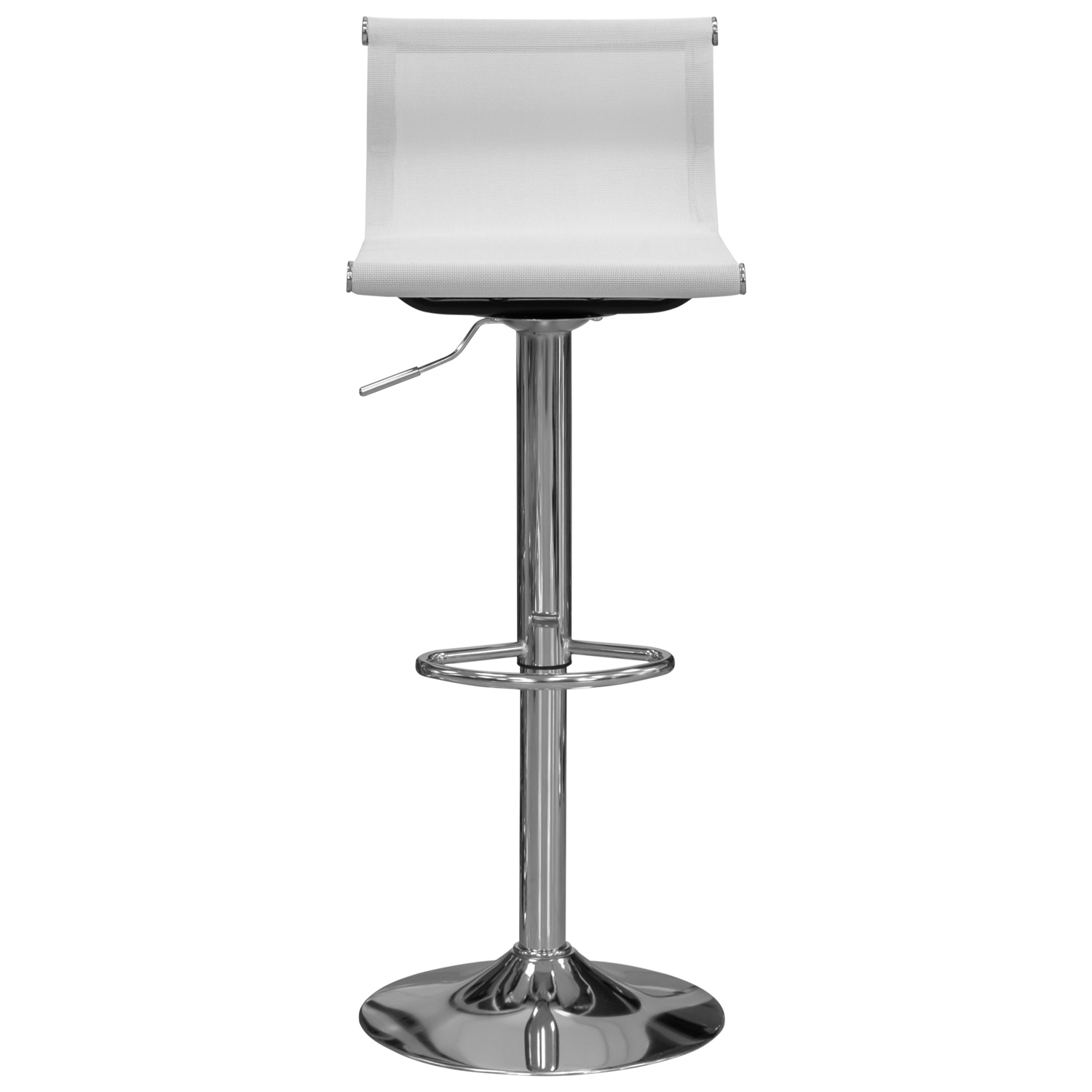 Стул барный "Barstool MESH" (белый)0