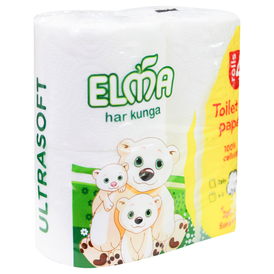 Туалетная бумага Euro pack 4 шт. №108 Elma (Узб)