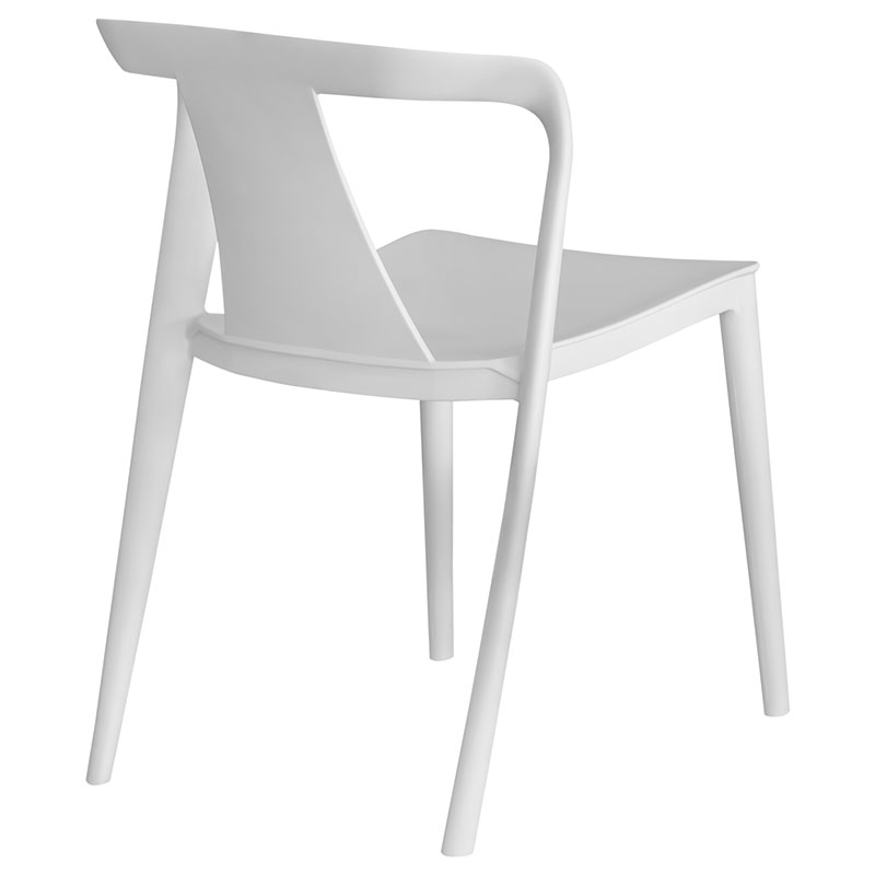 Стул пластиковый №SL-7083 (белый)2