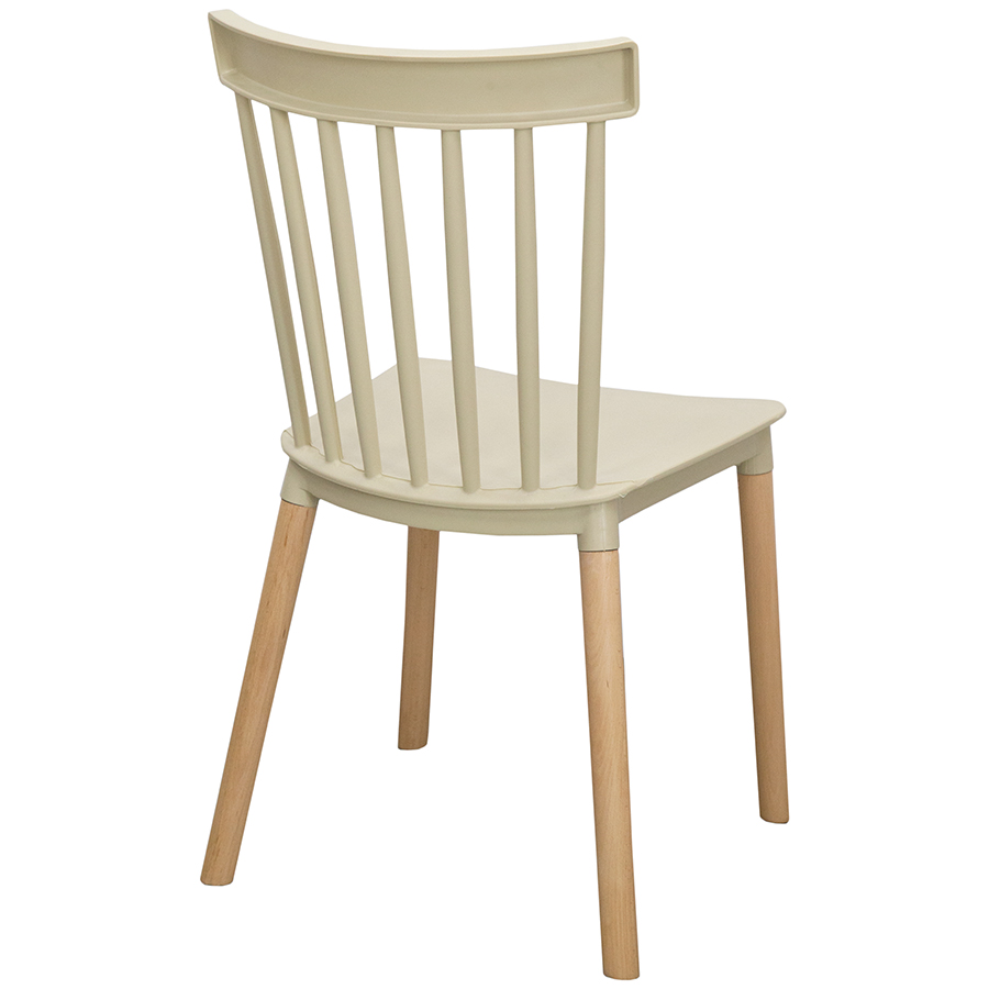 Стул №C14 пластиковый (коричневый)2