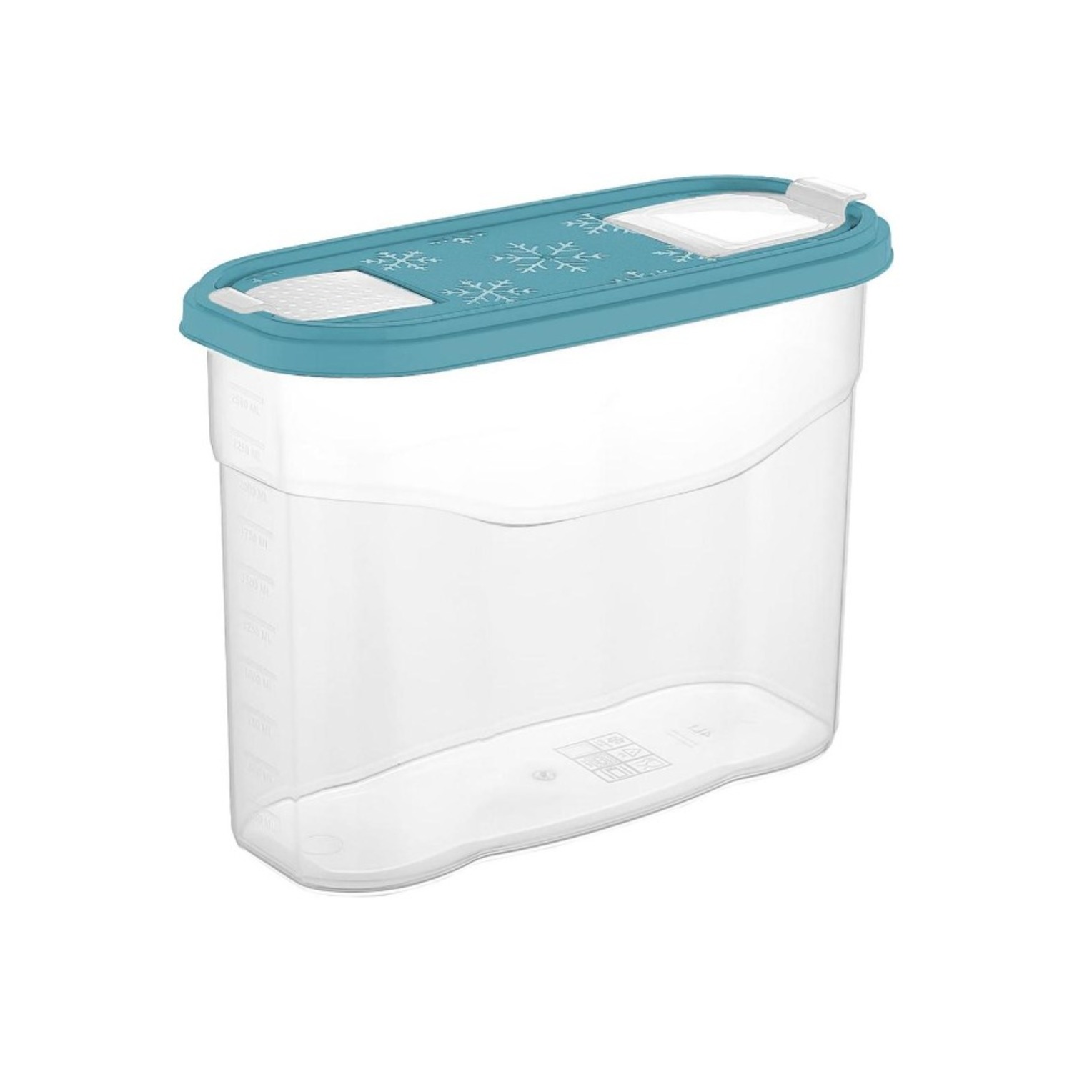 Банка для сыпучих продуктов "Bergen" 2,5 л.0