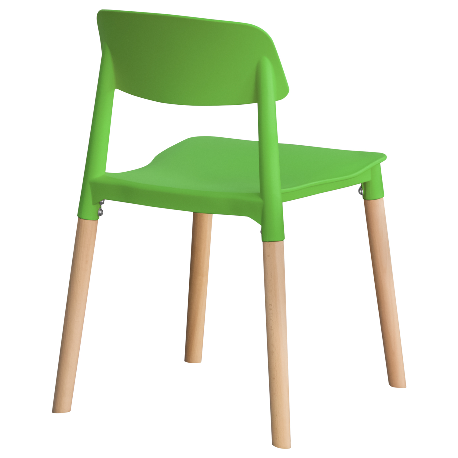 Стул "С22" пластиковый (зелёный)2