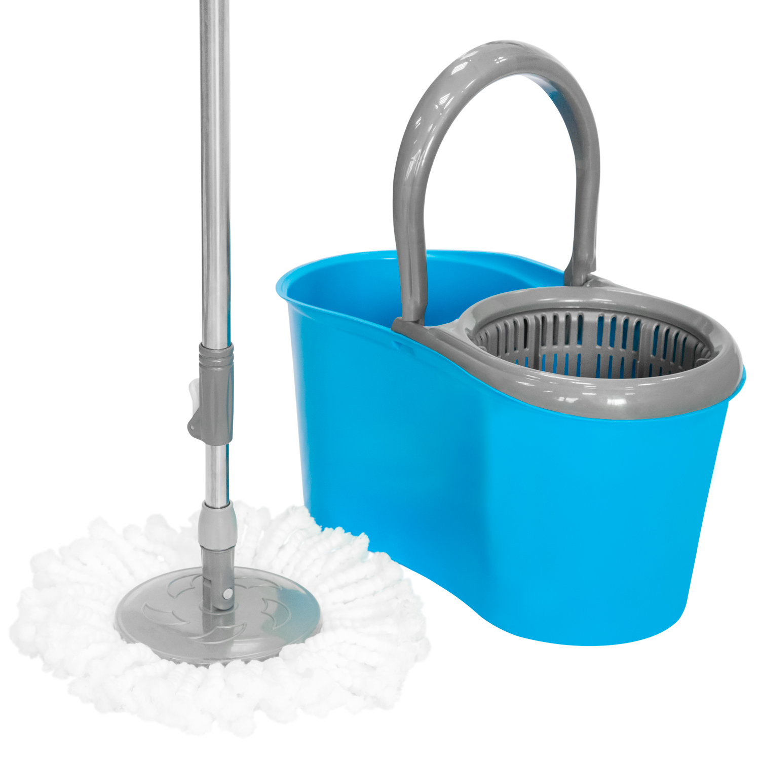 Ведро со шваброй 14 л. №BU116 (пластиковое)
