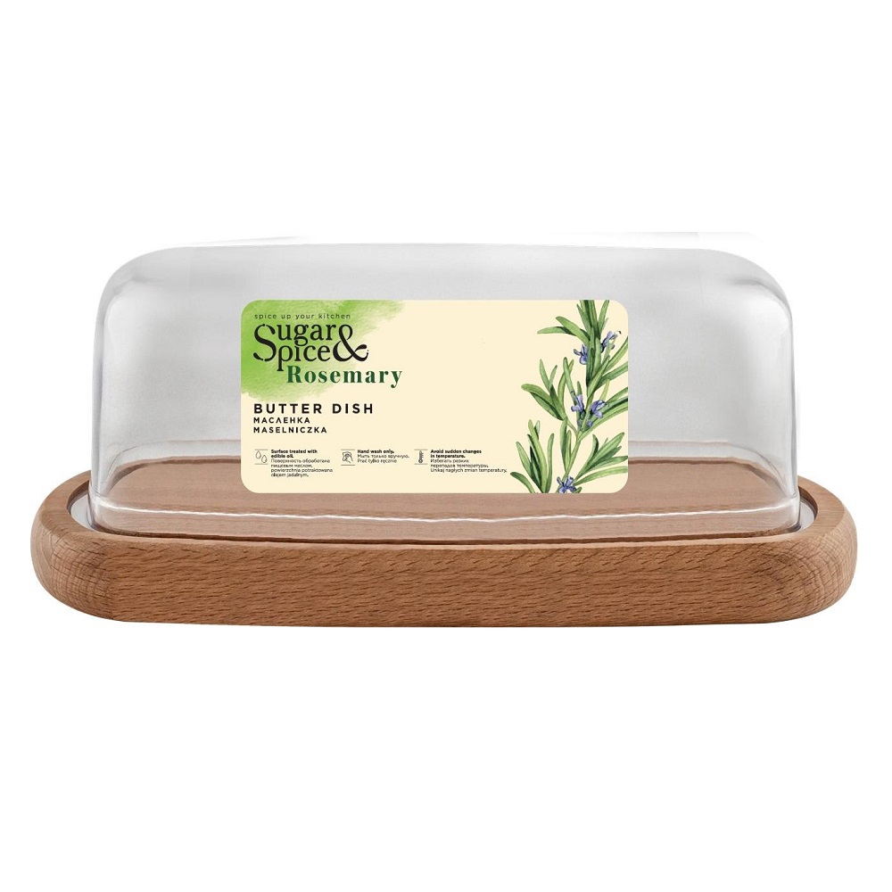 Масленка Sugar&Spice Rosemary деревянная № SE104712996