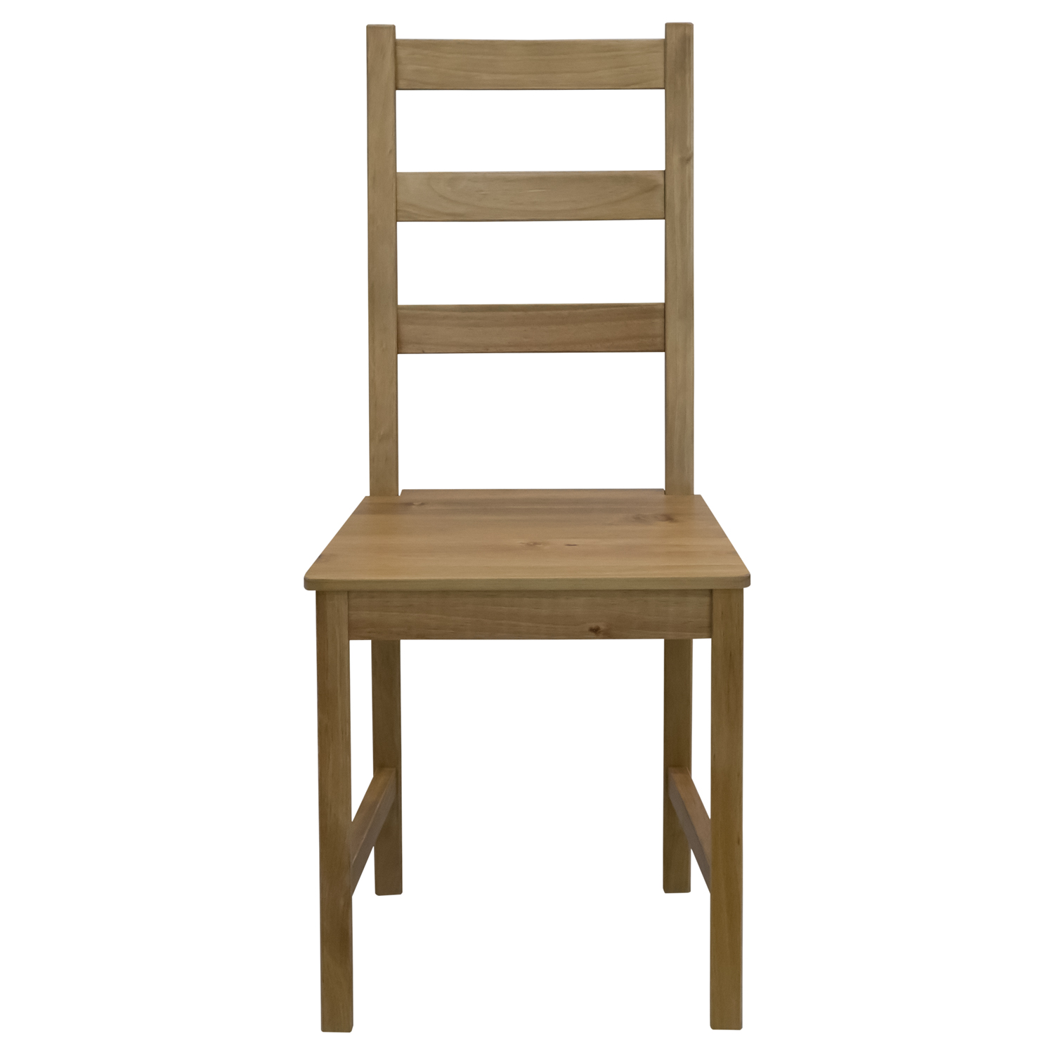 Столовый комплект от производителей IKEA: стол + 4 стула "Ladder Back" (коричневый) (ВИ)4