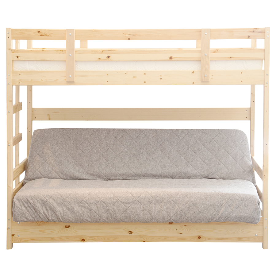 Двухъярусная кровать массив с диван-кроватью "Боннель" (800*1900 мм) 0