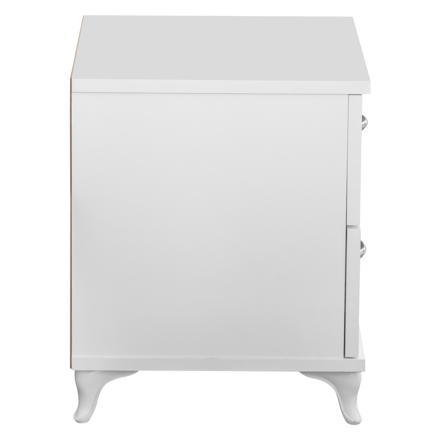 Тумба прикроватная "2" (450*390*475 мм.) (белый) (Вeyaz)1