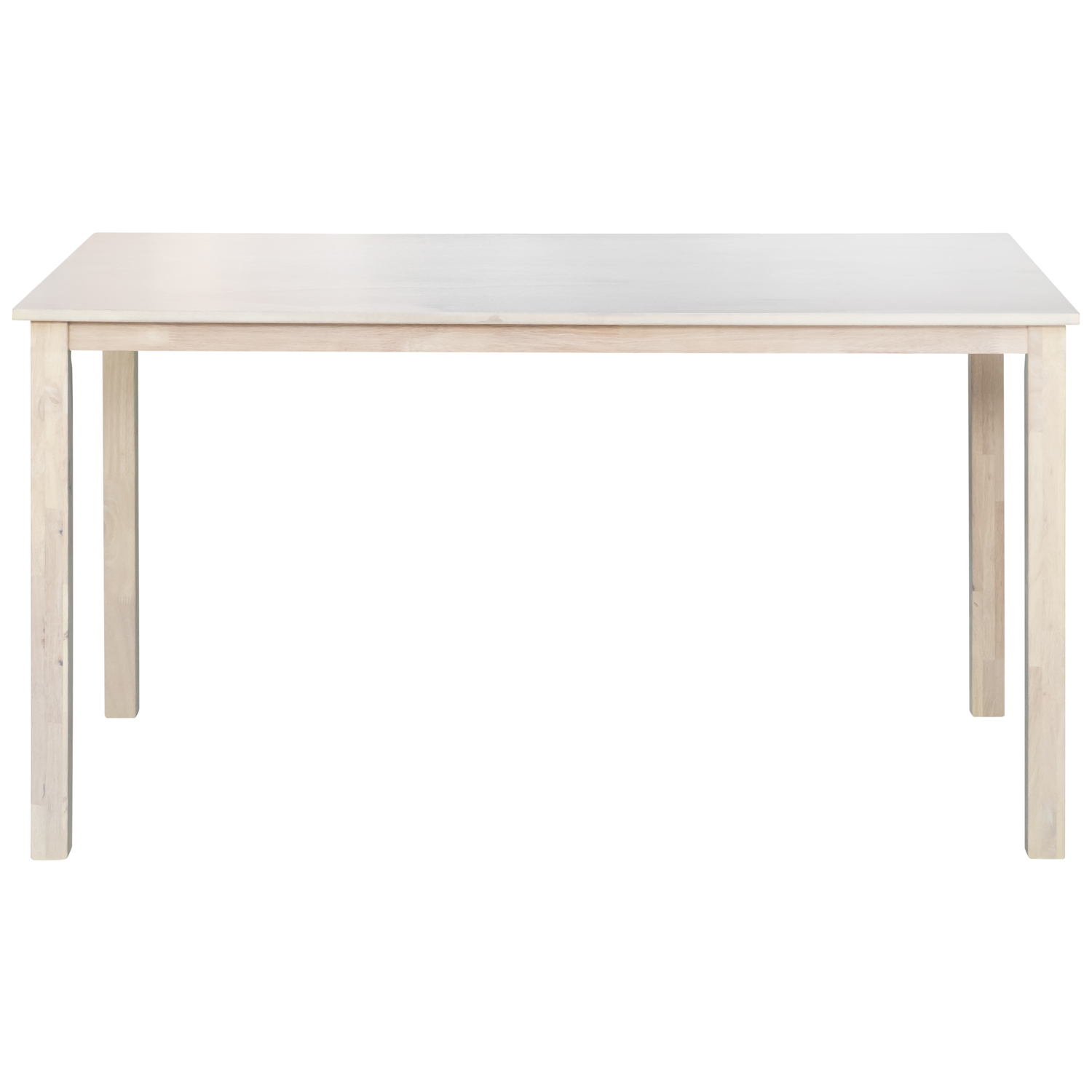 Комплект мебели: стол + 6 стульев №B1 (выбеленный/черный) (Малайзия)5