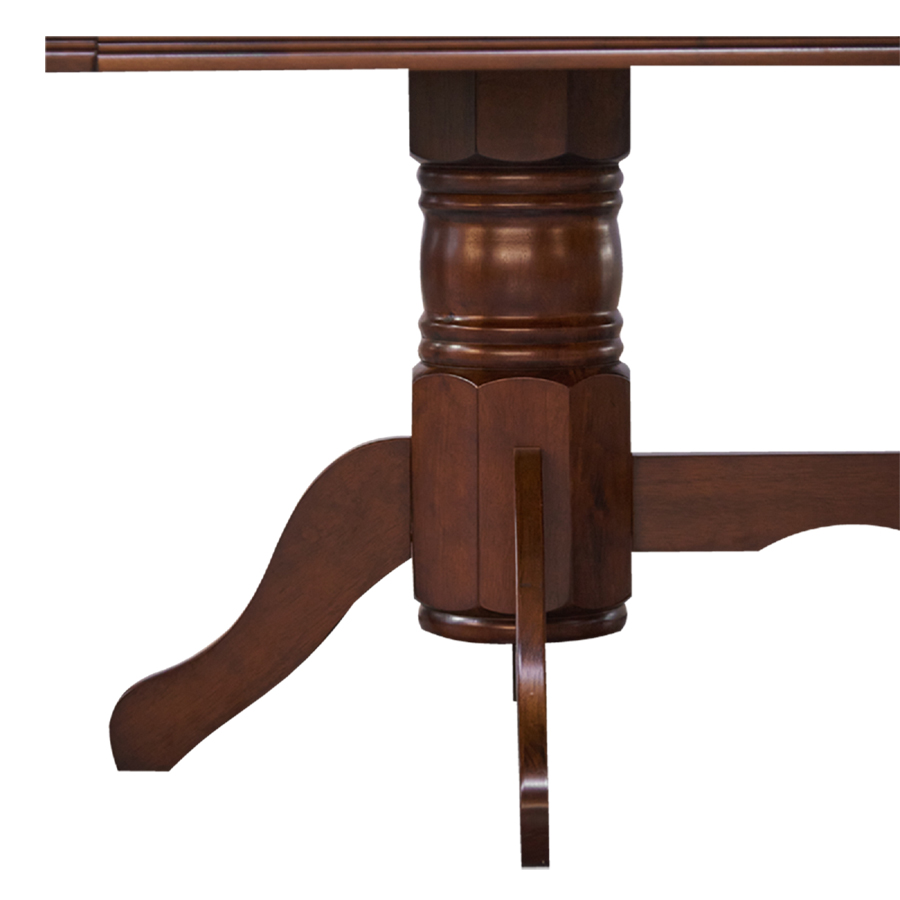 Комплект мебели: стол RH7077T + 8 стульев RH6025C (дуб) (Малайзия)4