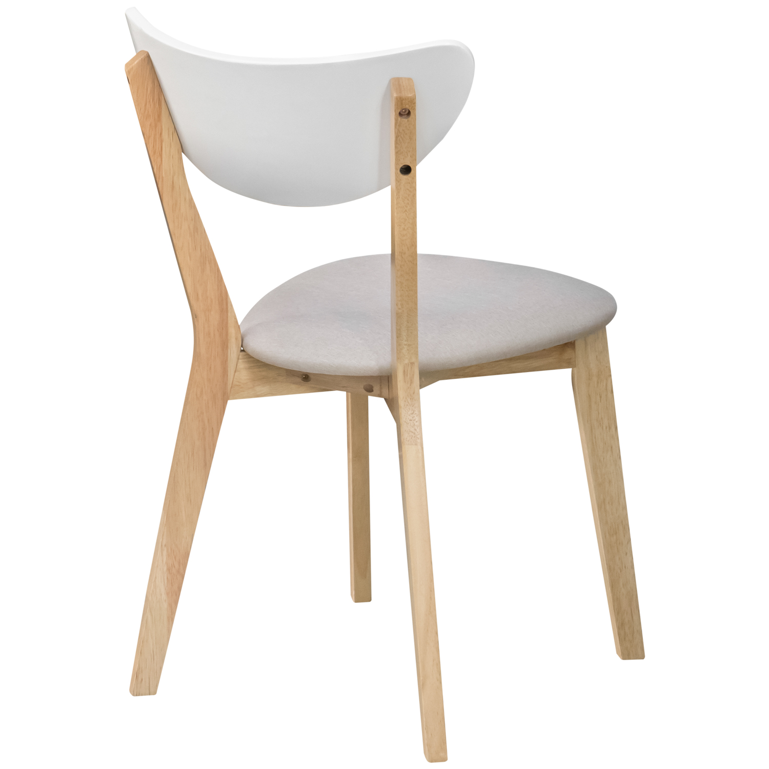 Стул №RH371C (белый) (Малайзия)2