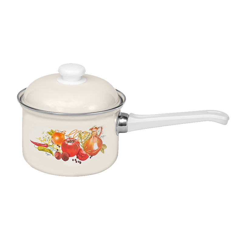 Кастрюля 1,5 л. "Итальянская кухня" №С-1608АП/4 (белый)