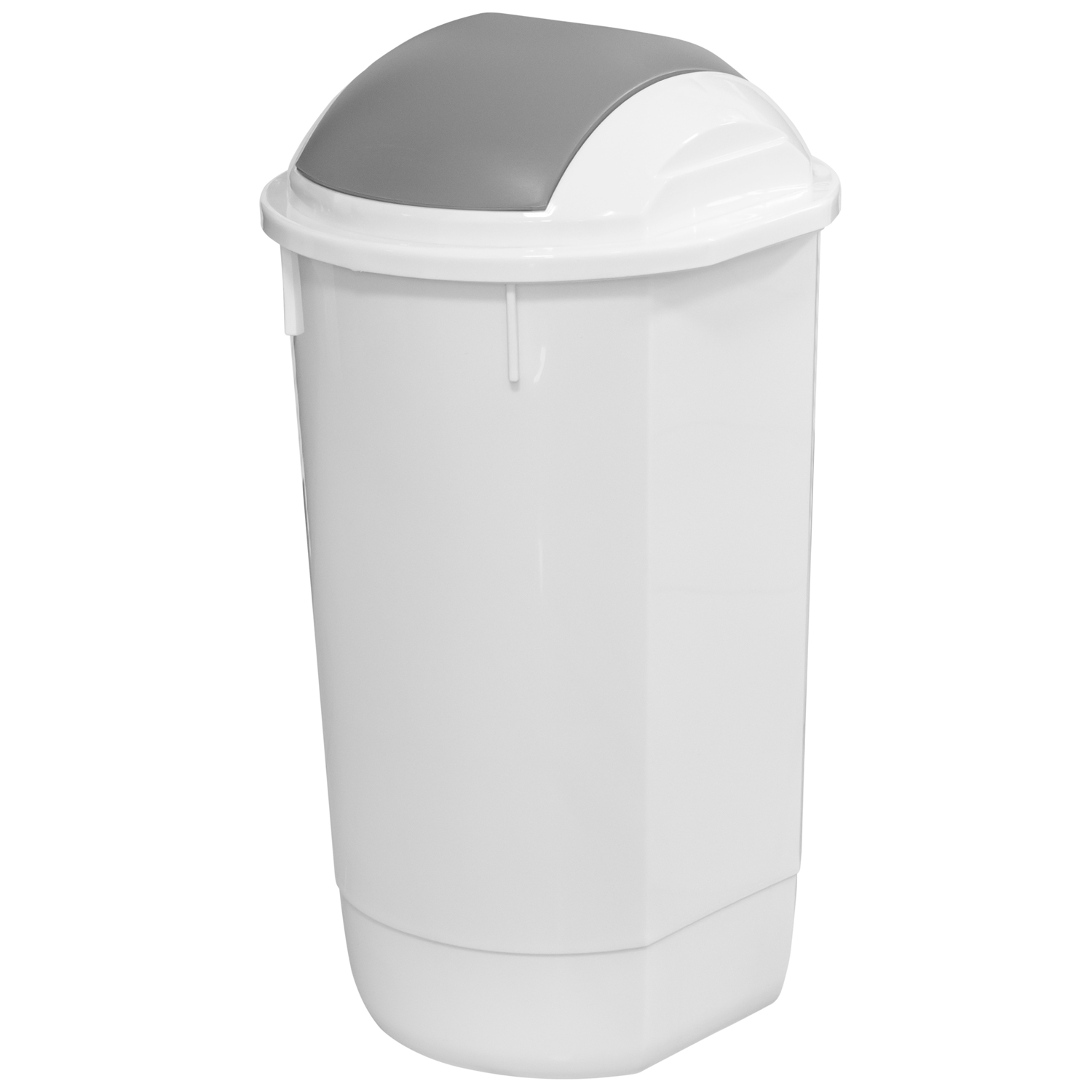 Ведро мусорное 50 л с откидной крышкой №W-220 (Bip-Уз)2