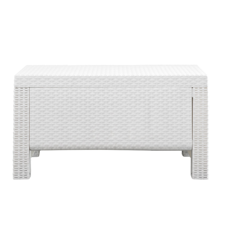 Комплект мебели: диван + 2 кресла + стол, пластик Rattan №205 (И-HB) 2