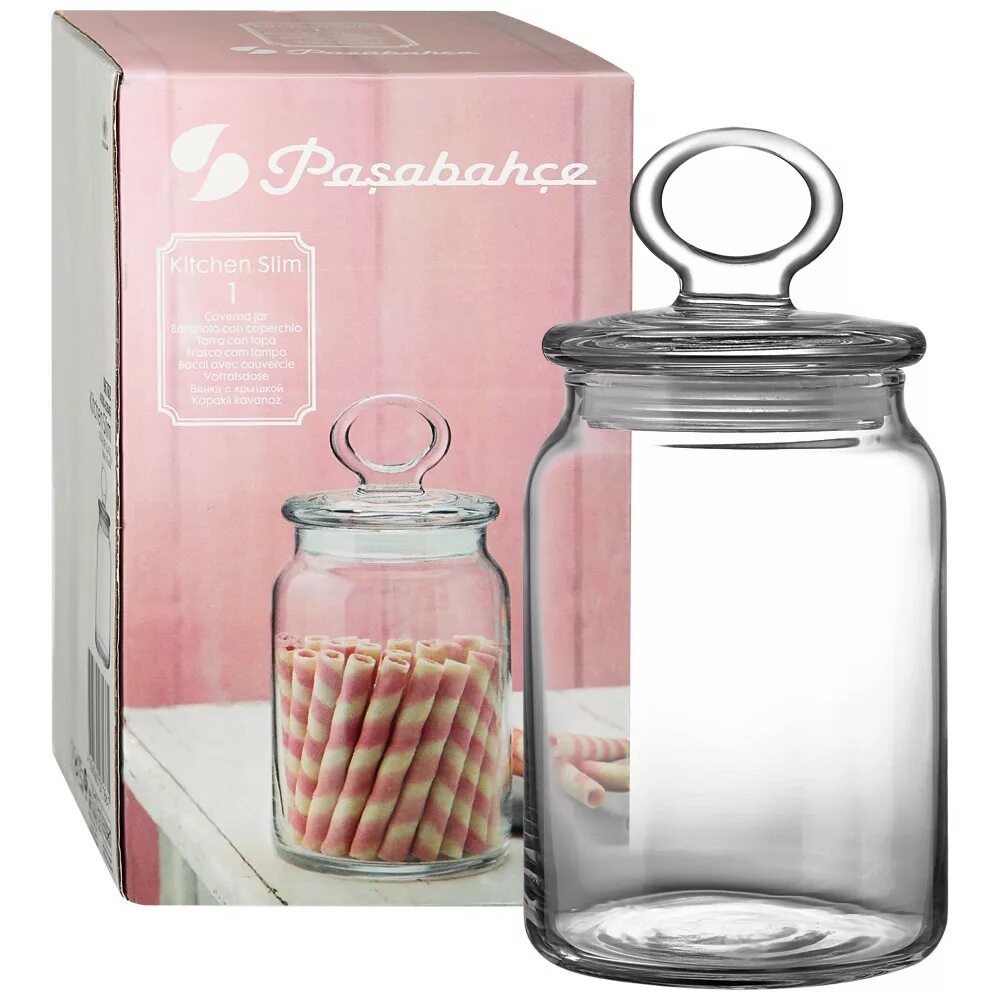 Банка с крышкой 860 мл. Kitchen № 96762