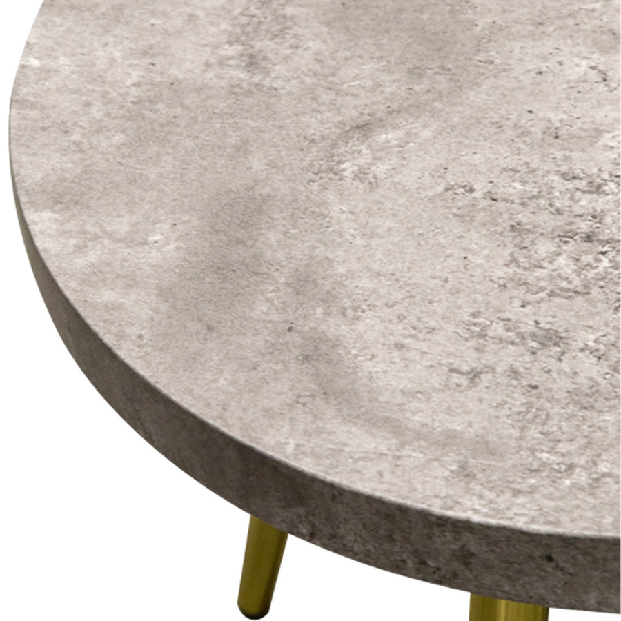 Стол журнальный "Джино" (диаметр 500 мм, толщина 40 мм, ножки DS-A 1401, DS-A 1502, DS-A 1408)
0